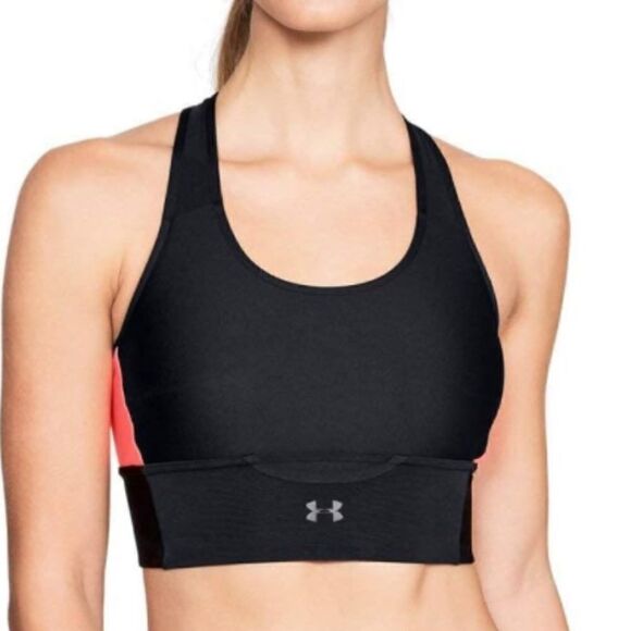Under Armour Women's Crossover Sports Bra Noir M - Picture 1 of 4